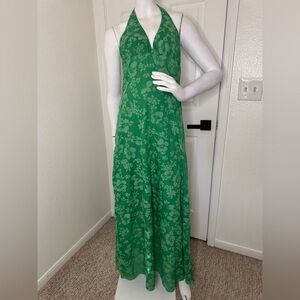 Talgui Floral Green Jumpsuit. #170